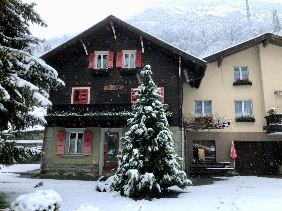 Zimmervermietung Ackersand Stalden Exterior photo